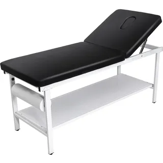 Vevor Untersuchungsliege, 227 kg, Ruheliege 1855x705x815 mm, Krankenliege mit verstellbarer Rückenlehne (0°–40°) & Papierrollenhalter, Praxisliege für Krankenhäuser, Kliniken & Reha-Zentren