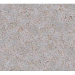 Vliestapete Attractive Uni Glänzend Leicht Strukturiert Grau Braun Bronze FSC®