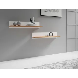 OTTO home Wandregal 90 x 17 x 16 cm Weiß