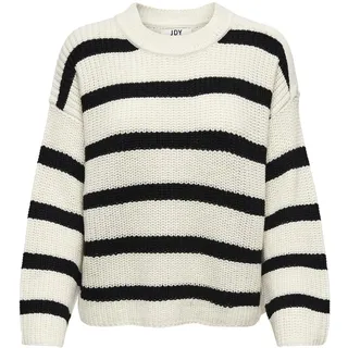 Jdy Strickpullover »JDYJUSTY L/S STRIPE PULLOVER KNT NOOS« JDY Eggnog Stripes:BLACK