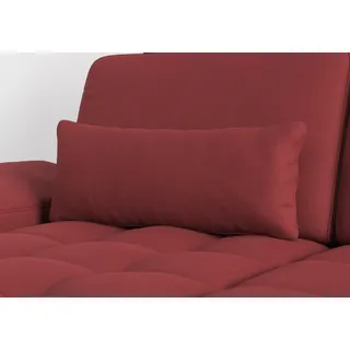 Polsterauflage SIT & MORE "Westham", rot (bordeaux), B:65cm H:25cm T:12cm, 100% Polyester, Polsterauflagen, Polsterauflage