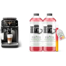 Philips Series 5400 Kaffeevollautomat – LatteGo Milchsystem & Purivita - Universal Entkalker 750 ml für Kaffeevollautomaten - Für alle bekannten Marken geeignet, 2 Flaschen