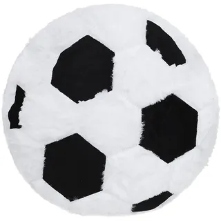 IPENNY Plüsch Fußball Stuhlauflage Stuhlkissen Tatami-Sitzkissen Deko Fußballliebhaber weiche Sport Ball ZGeburtstag Party Geschenk Sport Themen Party Dekoration 45 x 45 cm