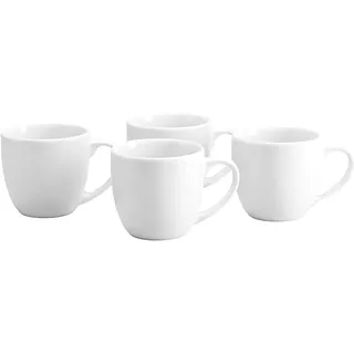 CreaTable Kaffeetasse 0,32 l Weiß 4 St.
