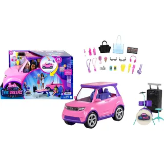 Barbie Puppenauto Barbie Big City Big Dreams silber GYJ25
