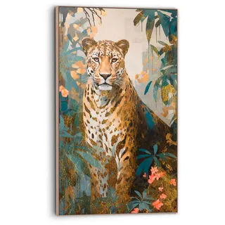 Reinders! Wandbild »Gold Cat«, grün