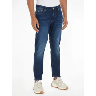 Tommy Jeans Regular-fit-Jeans »DAD JEAN RGLR TPRD«, mit Logoprägung, blau