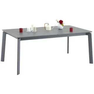 Idimex Gartentisch 180 x 75 x 103 cm Grau
