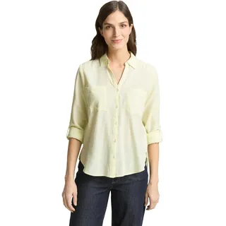 TOM TAILOR Bluse mit Brusttaschen aus Baumwolle