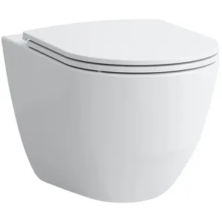 Laufen PRO Wand-Tiefspül-WC Comfort mit WC-Sitz Weiß