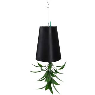 Ulikey Hängender Blumentopf, Sky Planter Upside-Down Pflanzentopf Hängepflanze Topf, Pflanze Steht Kopf, Größe Pflanze Kopfüber Kreativ Zuhause Garten Büro Hängetopf Indoor Outdoor Dekoration