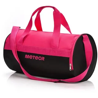 Meteor Sporttasche Kinder 25L runde Tasche Gym Tasche Herren schwimmtasche Reisetasche Urlaubstasche klein Fitnesstasche Kindertaschen Schule-Taschen turntasche Jungen