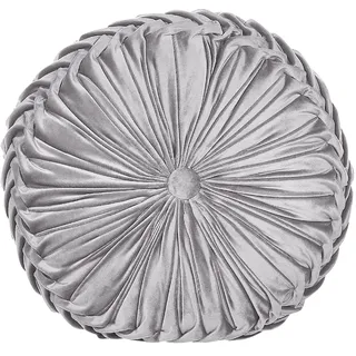 Beliani Dekokissen Udala 40 x 40 cm Grau