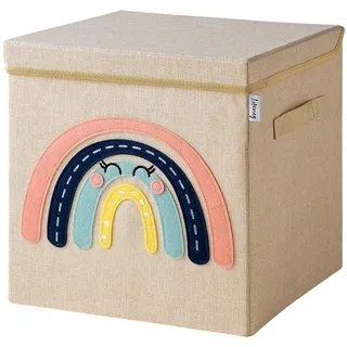 Lifeney Aufbewahrungsbox mit Deckel 1-tlg. bunt