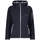 Woman Fleece Jacket FIX Hood titanio-darker 20UU 46