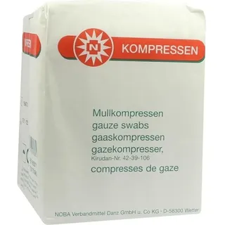 NOBAMED Mullkompressen 10x10 cm unsteril 8FACH