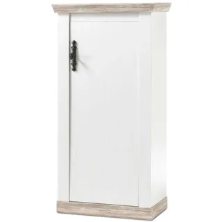 furn.design Highboard 71 x 146 cm Weiß