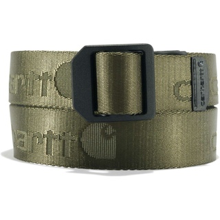 CARHARTT Nylon Webbing Ladder Lock Gürtel, - Dunkelgrün - XL