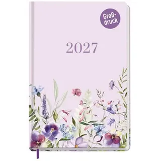 Großdruck-Kalender Blütentraum 2027