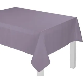 Tischdecke ADAM "Uni Collection Light" Gr. 9, lila, B:145cm L:250cm, Bio-Baumwolle, Tischdecken, Tischdecke, aus 100% Bio-Baumwolle