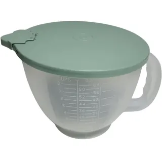 TUPPERWARE Backen Messbecher Candy 2,0 Liter D217 Rührbecher Rühr-Mix 2000ml salbei transpartent