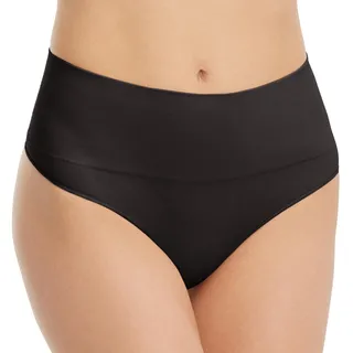 Spanx Shapewear für Damen Everyday Shaping Tummy Control Höschen String, Schwarz, XL