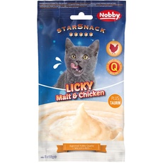 Nobby StarSnack LICKY Malt & Chicken 1 Packung (5 x 15 g)