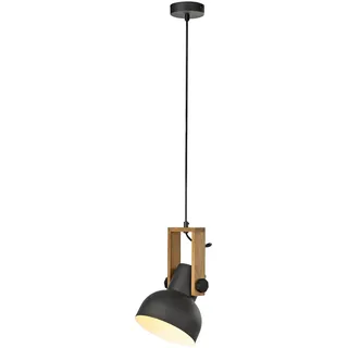 just light. CUP 2.0 1-flg. Ø 16,6 cm schwarz Metall