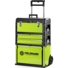 Fieldmann, Werkzeugkoffer, Werkzeugkasten auf Rädern FDN 4150