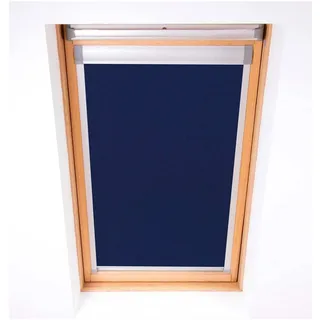 Bloc Skylight Rollo 6 (78/118) für Fakro Dachfenster Blockout, Marineblau