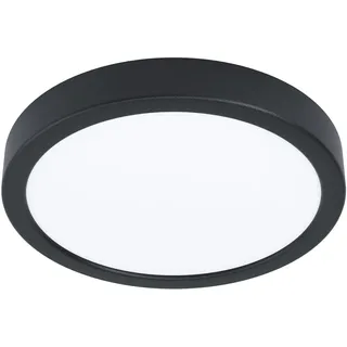 EGLO Außenleuchte Metall Kunststoff Ø 28,5 cm 1 Stk. schwarz weiß