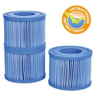 Whirlpool-Filterkartusche , Blau , Kunststoff, Papier , 8 cm , Freizeit & Co, Wellness & Gesundheit, Whirlpools