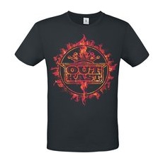 OutKast Flame Logo T-Shirt schwarz, Uni, XXL