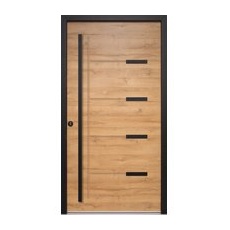 Splendoor Haustür ThermoSpace Oslo Prime Woodeffect 100 cm x 210 cm Anschlag Lin