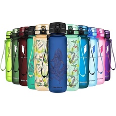 Bild Trinkflasche - Tritan Wasserflasche - 500ml - BPA-frei - Ideale Sportflasche - Sport, Wasser, Fahrrad, Fitness, Uni, Outdoor - Leicht, Nachhaltig