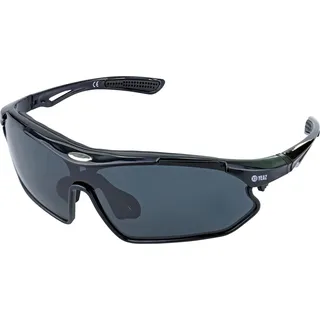 YEAZ Sport-Sonnenbrille schwarz/polarisiert SUNRAY