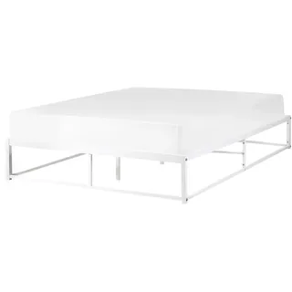 Beliani Bett, mit Lattenrost Metall 140x200 cm