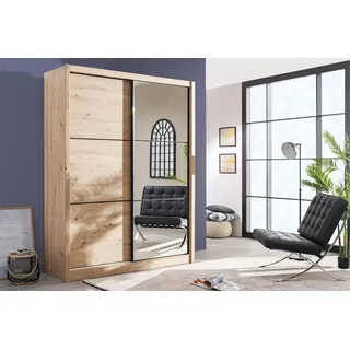 INOSIGN »Navara Kleiderschrank mit Spiegel Wäscheschrank Garderobe« mit großzügiger Innenausstattung, FSC®-zertifiziert, in 3 Breiten,