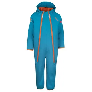 TROLLKIDS Nordkapp Overall - Deep Lagoon / Cinnamon - 80 cm