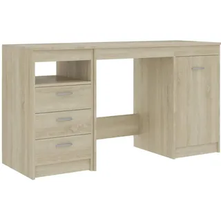 vidaXL Schreibtisch Sonoma-Eiche