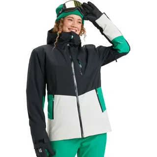 Snowboardjacke ROXY "Stormdash 20K", Damen, Gr. L, schwarz, Obermaterial: 100% Microfaser;, Jacken Snowboardjacke