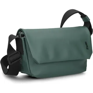 Zwei Unisex Umhängetasche Cargo CA40 kleine wasserfeste Tasche 1 Liter aus leichtem Hydroflex, Schlüsselband, verstellbarer Gurt, sportliche Crossbody-Bag für Damen Herren & Teenager