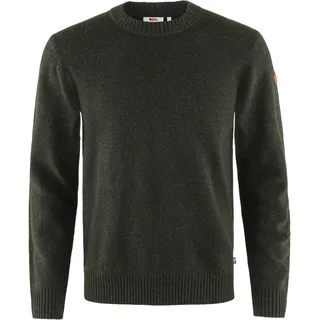 Fjällräven Övik Round-Neck Sweater Oliv-Dunkelgrün XL