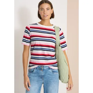 Cecil Damen Kurzarm Shirt Blau L