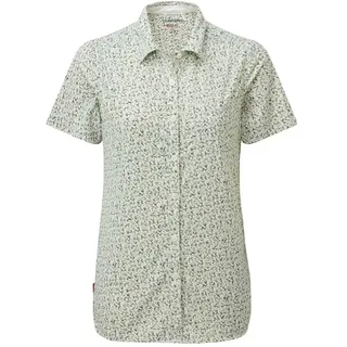 Craghoppers Nosilife Tayma Kurzarmhemd - Sage Print - 10