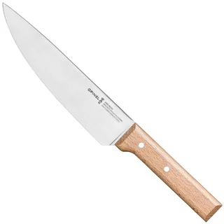 Opinel 1818 Parallele Chefmesser Messer, Buchenholz, Mehrfarbig, One Size