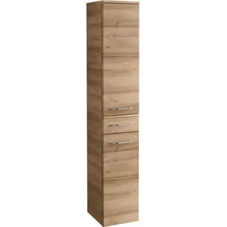 Fackelmann Bad-Hochschrank Milano Asteiche 31 cm