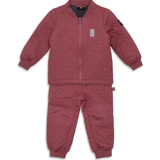 LEGO® kidswear LEGO TERMOSæT – LWSAKU 612 EARTH RED (374) 128