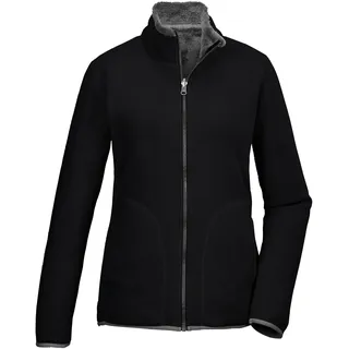 G.I.G.A. DX Damen Wendefleecejacke/Fleecejacke GW 59 WMN FLC JCKT, schwarz, 42,