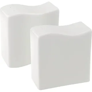 Villeroy & Boch NewWave Salz- und Pfefferstreuer 120 ml 2er Set Weiß